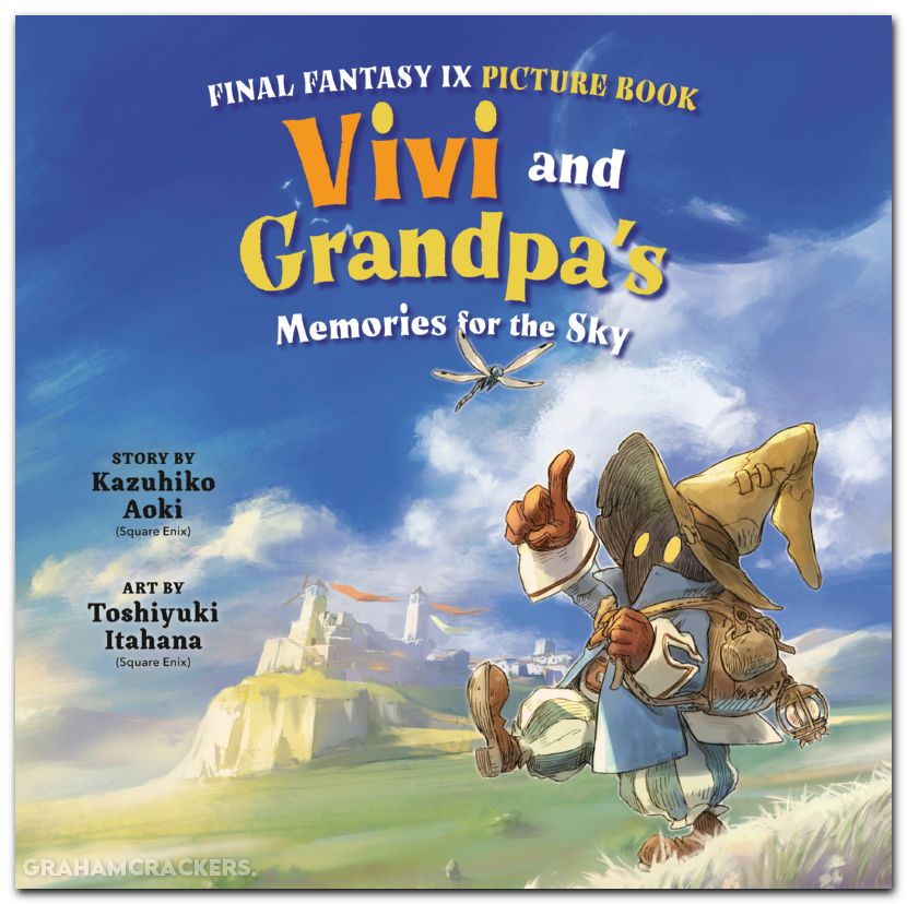 Final Fantasy IX Picture Book Vivi And Grandpas Memories For The Sky HC