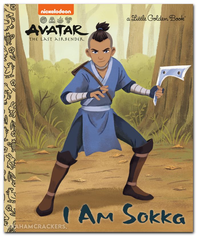 Little Golden Book Avatar The Last Airbender #I Am Sokka