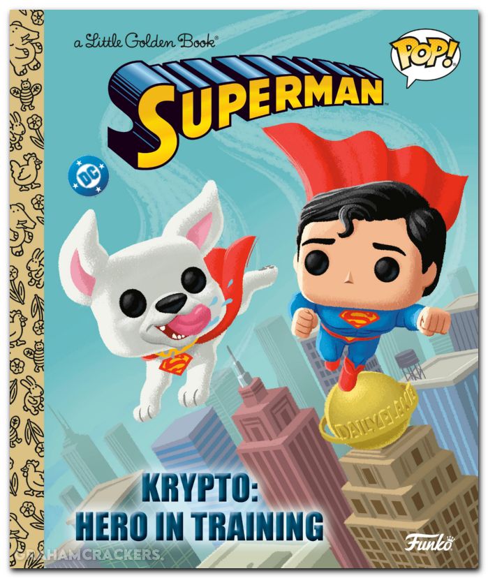 Superman Krypto Hero In Training Funko Little Golden Book