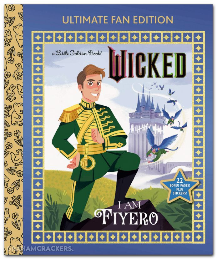 Little Golden Book Wicked #I Am Fiyero Ultimate Fan Edition
