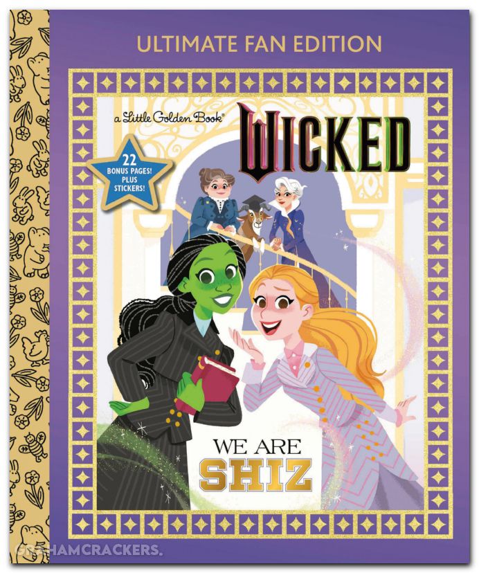 Little Golden Book Wicked #We Are Shiz Ultimate Fan Edition