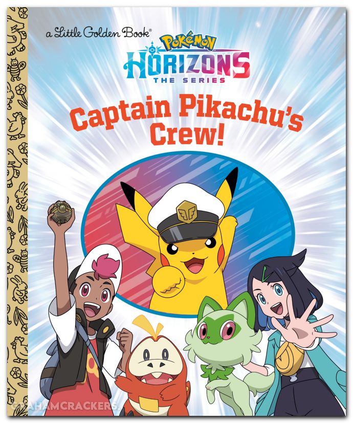 Little Golden Book Pokemon #Captain Pikachus Crew