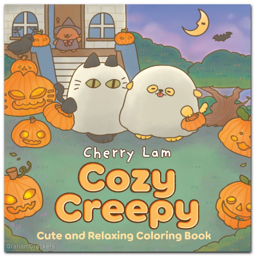 Cozy Creepy A Halloween Coloring Book