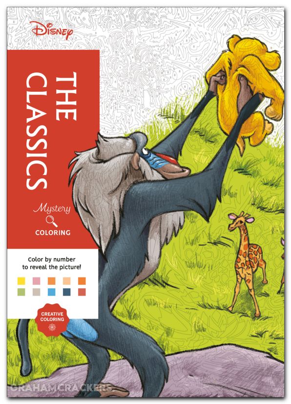 Disney Mystery Coloring The Classics SC