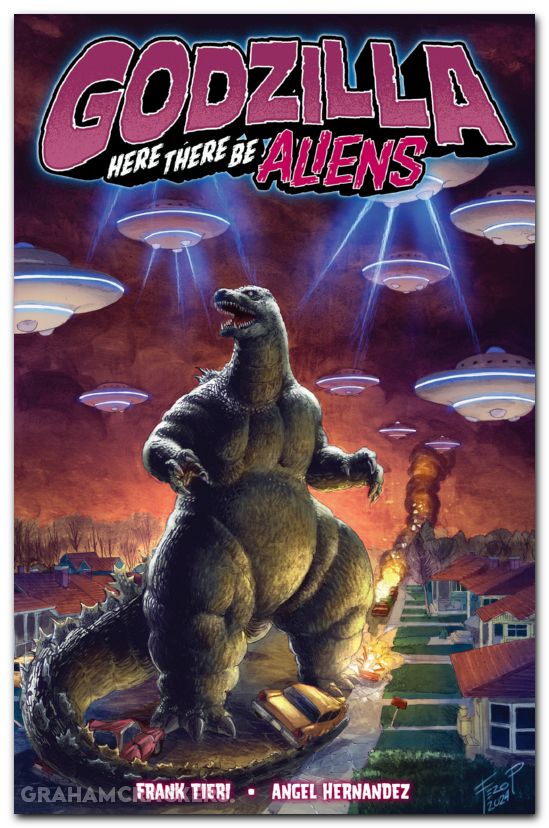 Godzilla Here There Be Aliens TPB #01