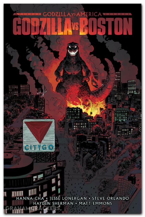 Godzilla Vs America Boston HC #01