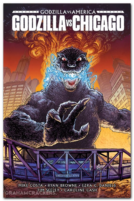 Godzilla Vs America Chicago HC #01