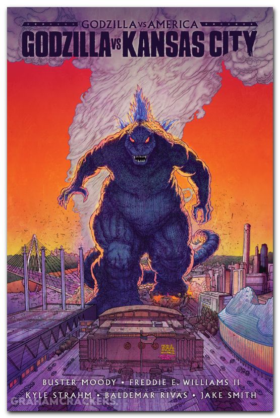 Godzilla Vs America Kansas City HC #01
