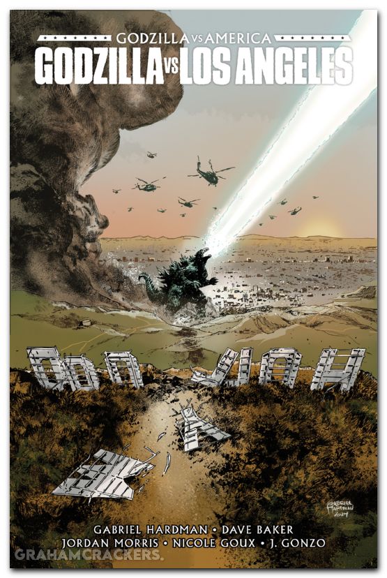Godzilla Vs America Los Angeles HC #01