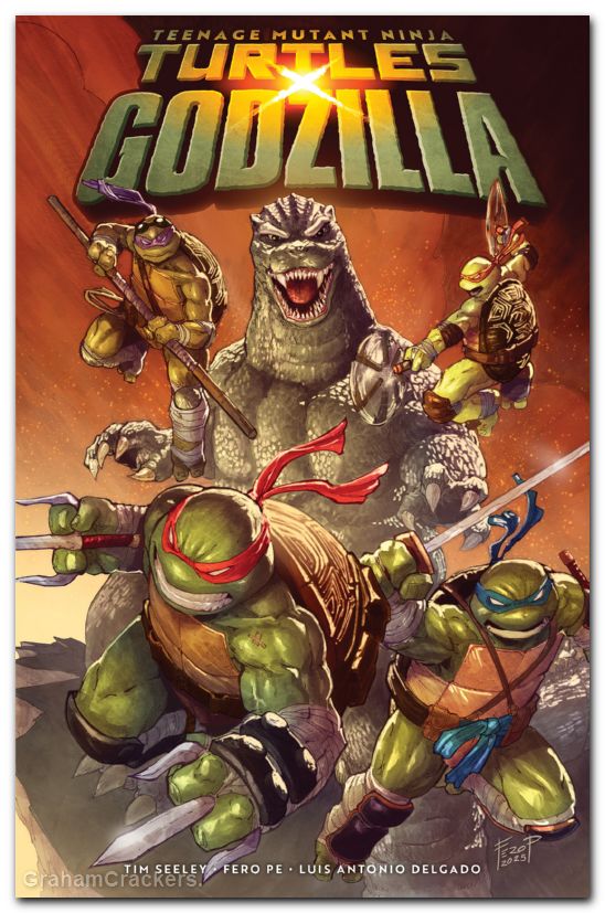 Teenage Mutant Ninja Turtles X Godzilla TPB #01