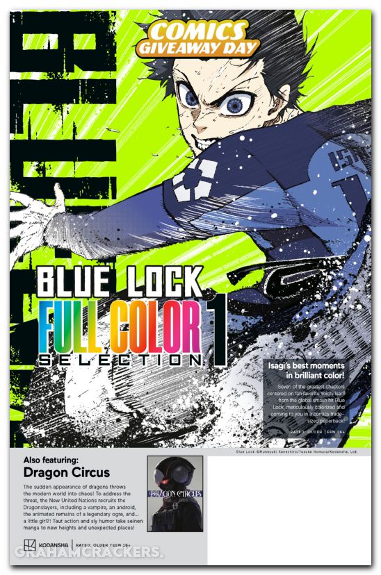 FCBD 2026 Kodansha Blue Lock Full Color Selection And Dragon Circus #1