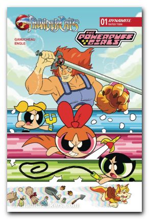 Thundercats Powerpuff Girls #1 (2025) cover b engle