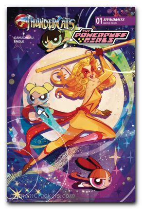 Thundercats Powerpuff Girls #1 (2025) cover e baldari