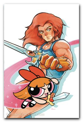 Thundercats Powerpuff Girls #1 (2025) cover j saowee virgin variant