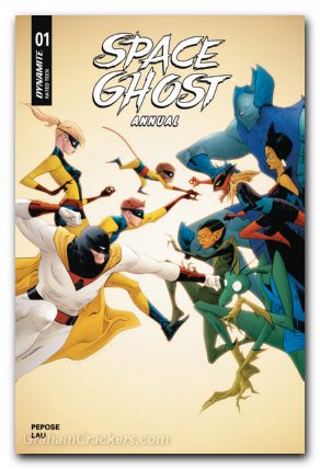 Space Ghost Annual #1 (2025) cover b lee