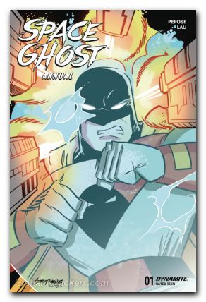 Space Ghost Annual #1 (2025) cover d marques