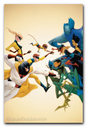 Space Ghost Annual #1 (2025) cover l lee virgin variant