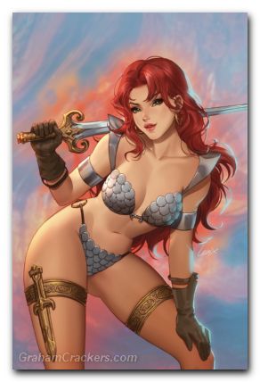 Red Sonja Noir #1 (2025) cover i leirix virigin variant