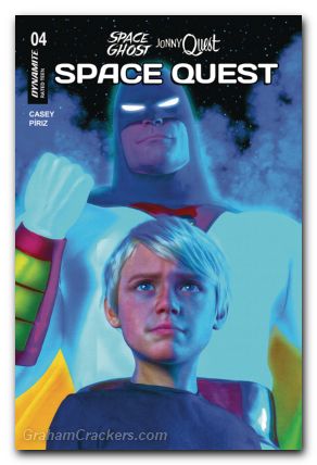 Space Ghost Jonny Quest Space Quest #4 cover a spears