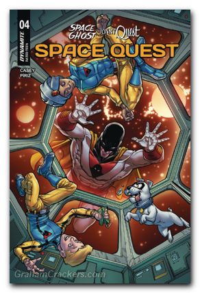 Space Ghost Jonny Quest Space Quest #4 cover e hardin