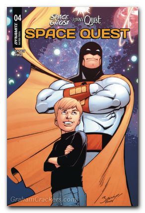Space Ghost Jonny Quest Space Quest #4 cover h bagley variant