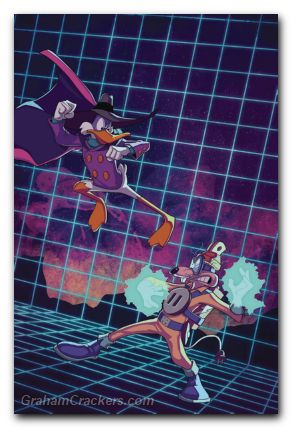 Darkwing Duck #5 (2025) cover i brandt virgin variant