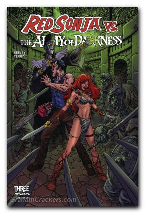 Red Sonja Vs The Army Of Darkness #3 (2025) cover c raney