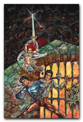 Red Sonja Vs The Army Of Darkness #3 (2025) cover h jelenic virgin variant