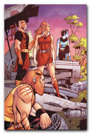 Thundercats Lost #4 cover m henry virgin variant