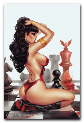 Vampirella #4 (2025) cover k chatzoudis virgin variant