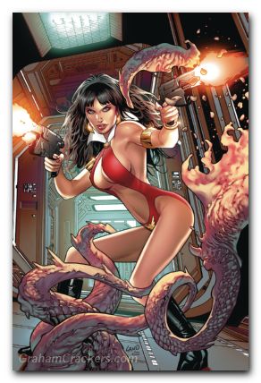 Vampirella #4 (2025) cover n land virgin variant