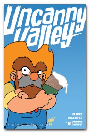 Uncanny Valley #8 cover b