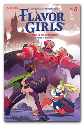 Flavor Girls Return To The Mothership #3 cover a