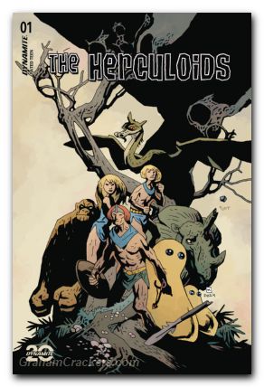 Herculoids #1 (2025) cover e mignola