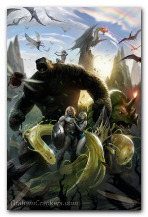 Herculoids #1 (2025) cover g mattina foil virgin