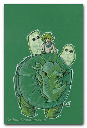 Herculoids #1 (2025) cover u rousseau pastel virgin variant