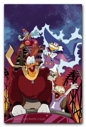 Darkwing Duck #1 (2025) cover s brandt virgin variant