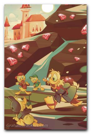 Ducktales #4 (2024) cover l tomaselli virgin variant