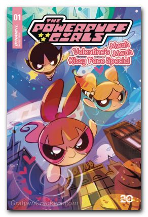 Powerpuff Girls Valentines Kissy Face Special #1 (2025) cover b baldari