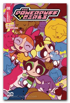 Powerpuff Girls #8 (2024) cover a ganucheau