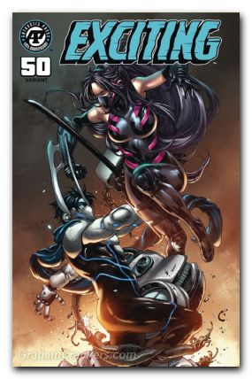 Exciting Comics #50 cover b