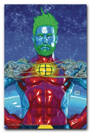 Captain Planet #1 (2025) cover m spears foil virgin variant