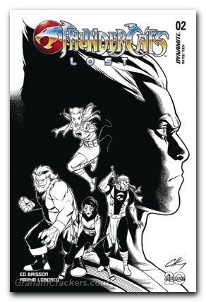 Thundercats Lost #2 cover k henry line art variant
