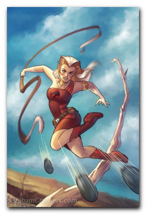 Thundercats Lost #2 cover m hetrick foil virgin variant