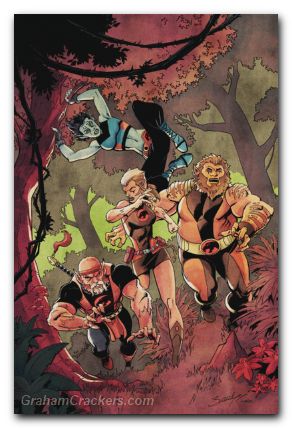 Thundercats Lost #2 cover o bagley virgin variant