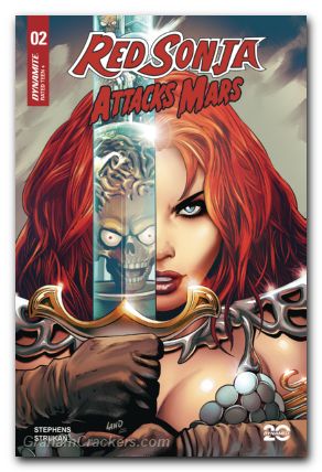 Red Sonja Attacks Mars #2 cover c land