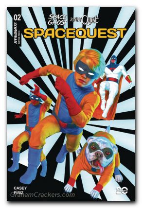 Space Ghost Jonny Quest Space Quest #2 cover a spears
