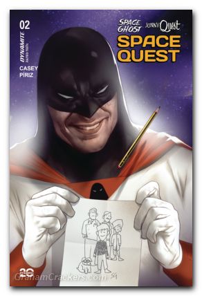 Space Ghost Jonny Quest Space Quest #2 cover d oliver