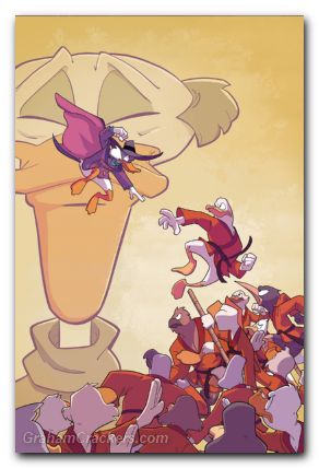 Darkwing Duck #3 (2025) cover m brandt virgin variant