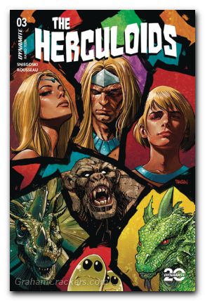 Herculoids #3 (2025) cover e panosian